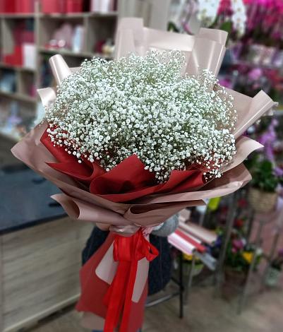 Букет цветов из: Гипсофила в Саянске