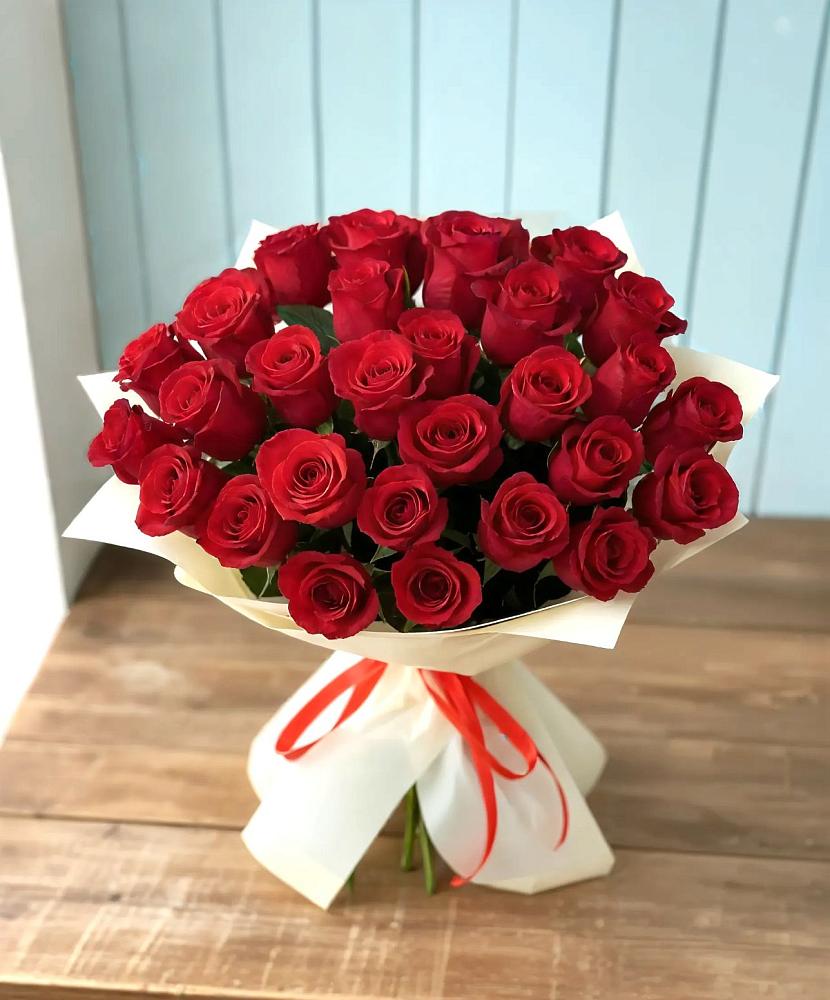 Букет 29 Красных роз в Саянске
