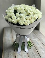Букет 35 Белых роз в Саянске