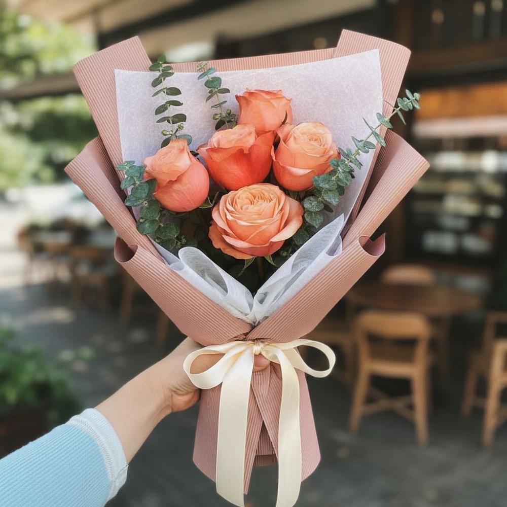 Букет цветов из: Розы в Саянске