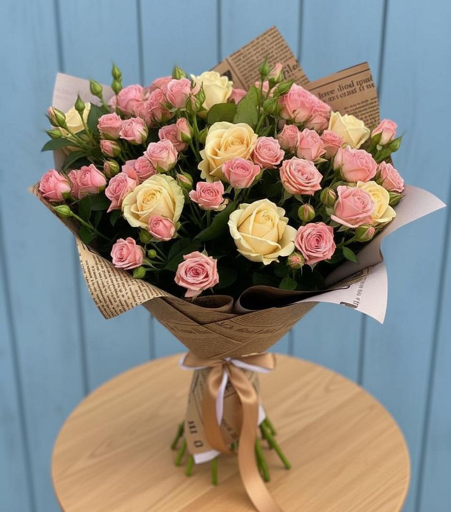 Букет цветов из: Розы в Саянске