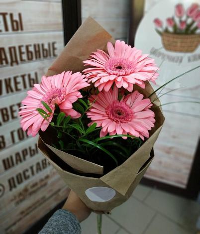 Букет цветов из: Герберы в Саянске