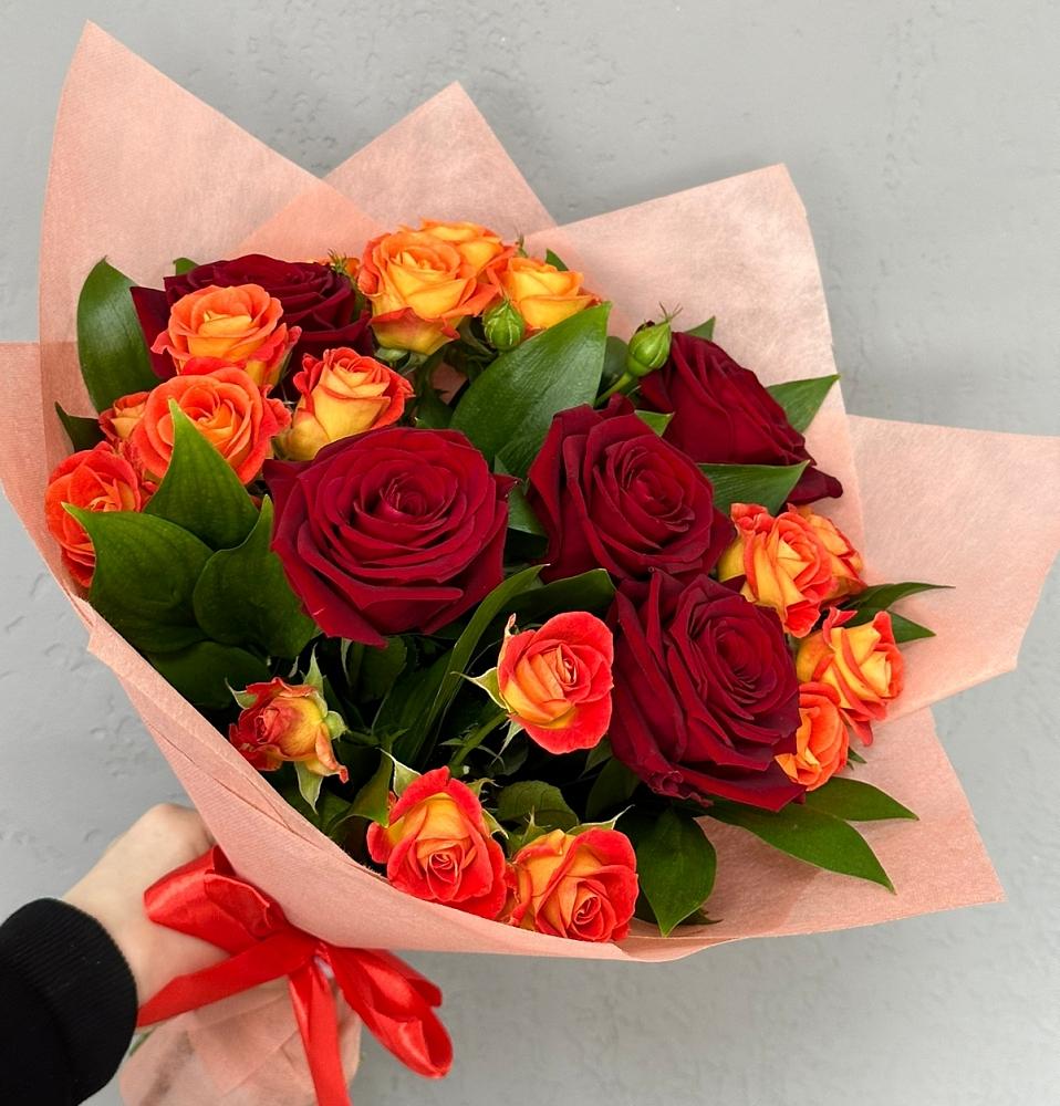 Букет Любовь и восторг в Саянске