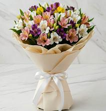 Букет цветов из:  Альстромерии в Саянске