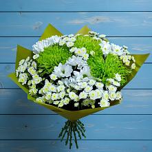 Букет цветов из:  Хризантемы #REPLACE_PRED# Саянске