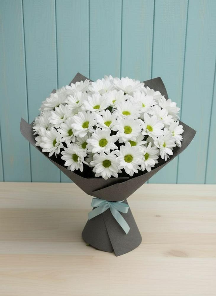 Букет цветов из: Хризантемы в Саянске