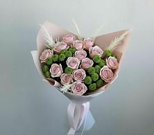 Букет цветов из:  Розы и Хризантемы в Саянске