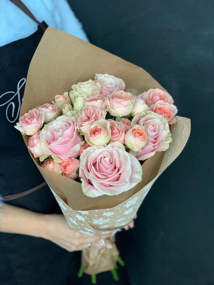 Букет цветов из: Хризантемы и Розы в Саянске