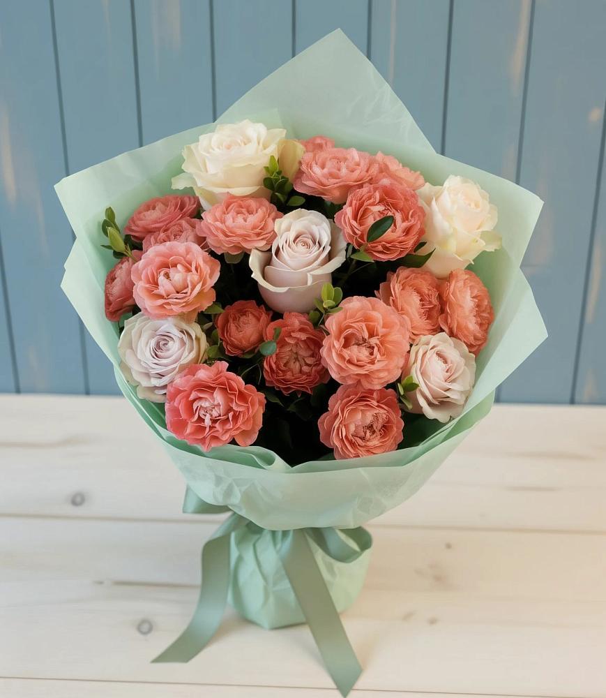 Букет цветов из: Розы в Саянске