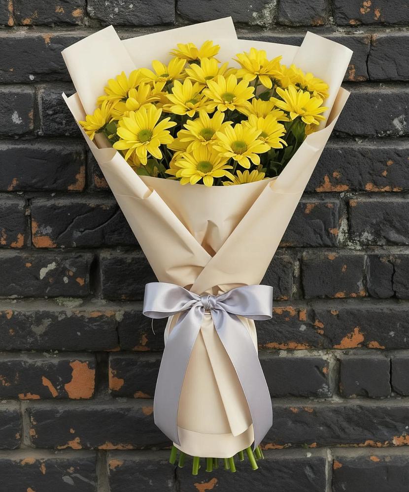 Букет цветов из: Хризантемы в Саянске