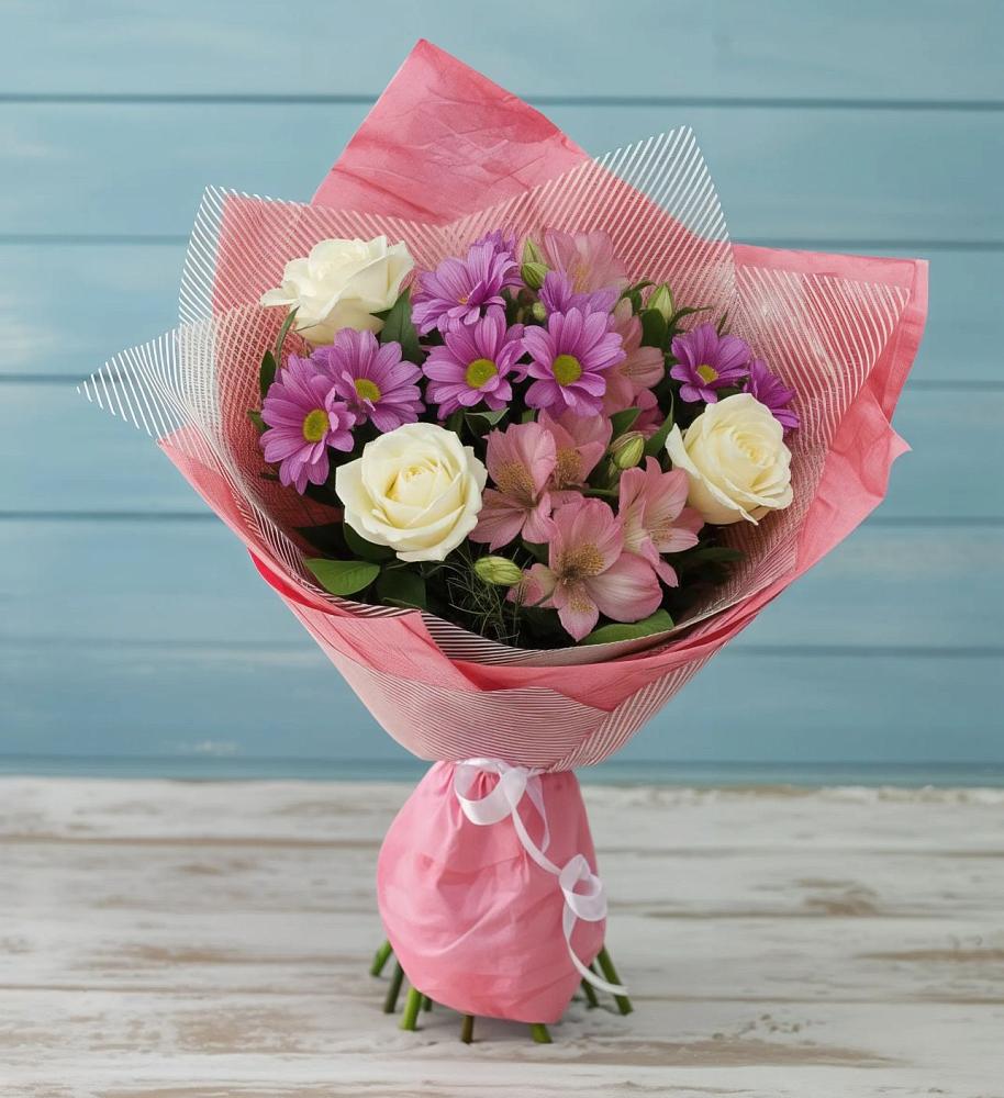 Букет цветов из: Герберы в Саянске