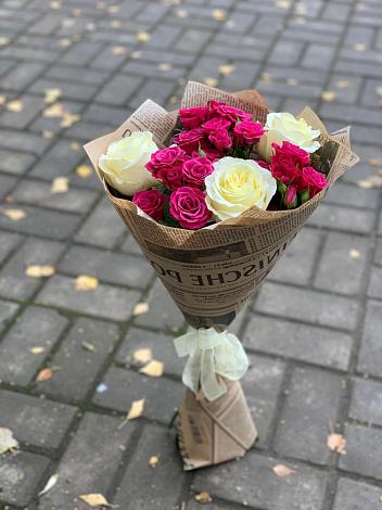 Букет цветов из: Розы в Саянске