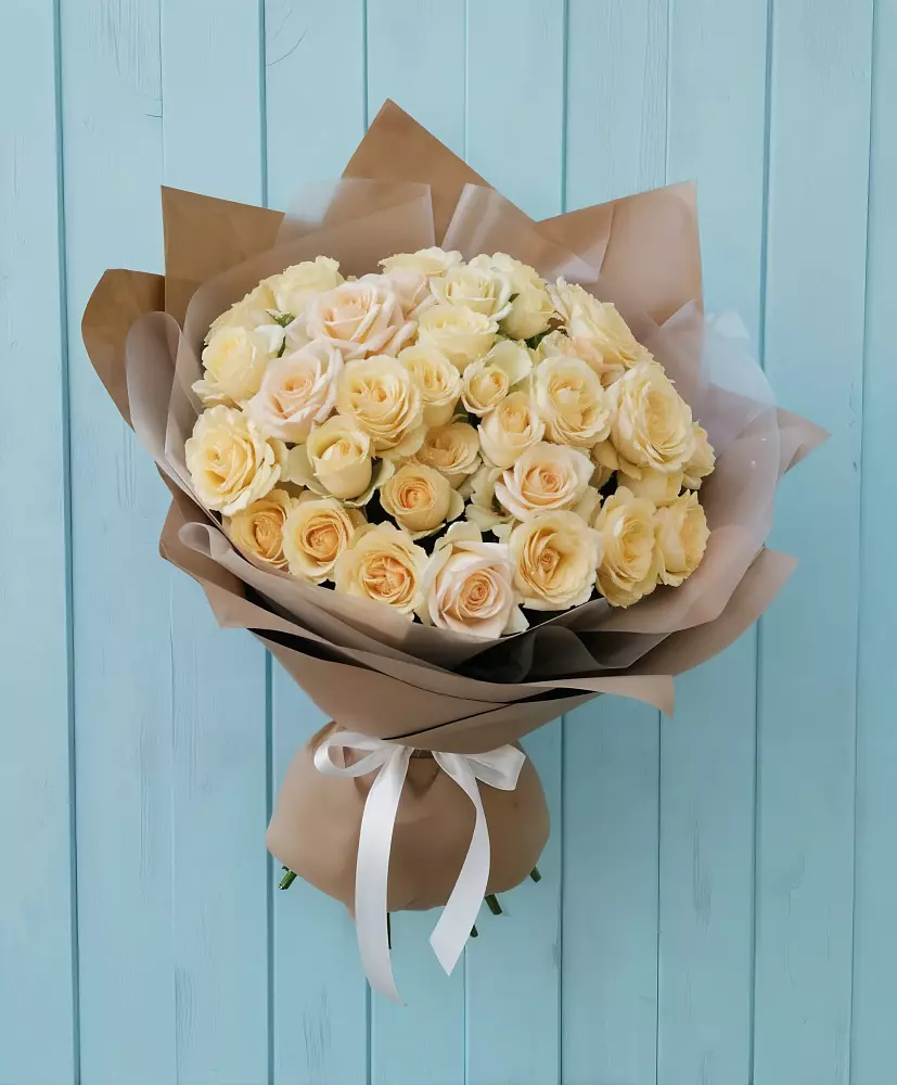 Букет Кремовое облако в Саянске