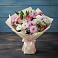 Букет цветов из: Хризантемы, Альстромерии и Розы в Саянске